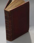 Book of Common Prayer, 8vo, red morocco gilt, Oxford 1710, bound with The Whole Book of Psalms,