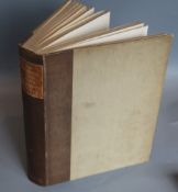 Brangwyn, Frank - Catalogue of the Etched Work of Frank Brangwyn, folio, half cloth, 200