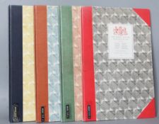 John Speed's England. A coloured facsimile of the first edition, 4 vols, in card cases, 41 plates,