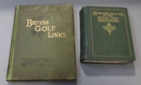 Darwin, Bernard - The Golf Courses of the British Isles, 1st edition, illustrated by Harry