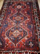 A North West Persian geometric carpet 260 x 180cm