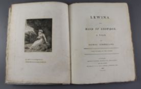 Cumberland, George - Lewina the Maid of Snowden, bound with a Poem on the landscape of Great