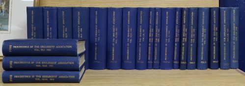 Proceedings of The Geologist Association, 21 vols