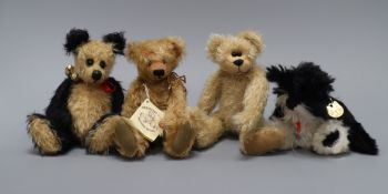 Four artist bears