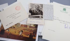 A collection of historical and political autographs