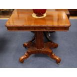 A Victorian mahogany rectangular topped centre table. W.80cm