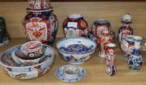 A quantity of Chinese and Japanese ceramics