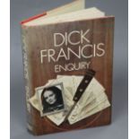 Francis, Dick - Enquiry, 1st edition, with d.j., Michael Joseph, London 1969