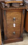 A 19th century French pot cupboard W.45cm