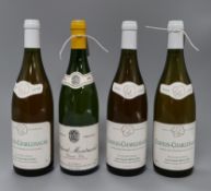 One bottle of SCE Prieur Batard-Montrachet Grand Cru 1993 and three bottles of Domaine Jean-Claude