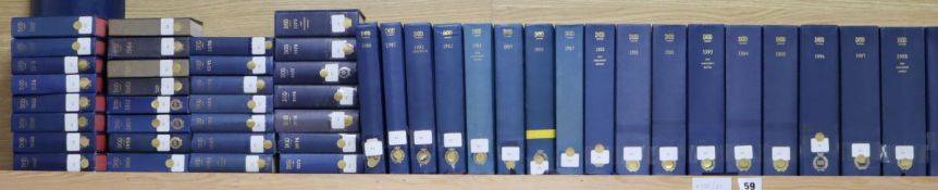 A collection of Dodds Parliamentary Companion, 63 vols