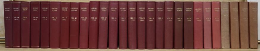 History Today, 27 vols