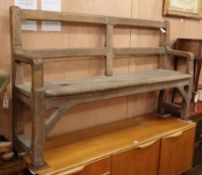 A French bench W.152cm