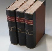 Shakespeare, William - The Plays of Shakespeare, edited by Howard Staunton, 3 vols, 8vo, rebound