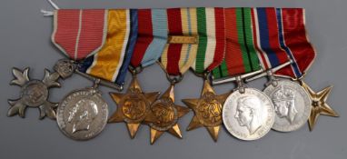 A WWI/WWII military OBE group of nine medals to Brigadier Vivian E.H.Sanceau late RE. D.D. (Deputy