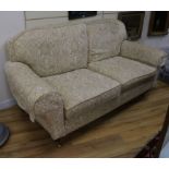 An upholstered sofa W.190cm
