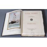 Gavin, C.M. - Royal Yachts, limited edition, 58 of 1000, library stamps, Rich & Cowan Ltd, 1932