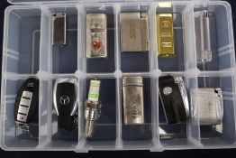 Eleven assorted vintage lighters