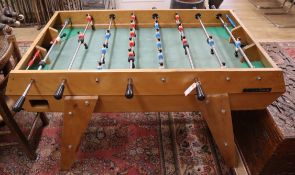 A Rene Pierre football table W.145cm