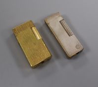 Two Dunhill Rouegas lighters