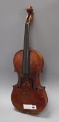 An early 20th century violin