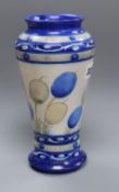A Moorcroft Honesty pattern vase height 23cm