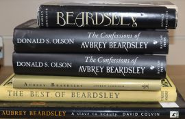 Six volumes on Aubrey Beardsley