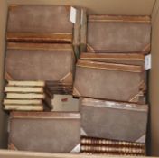 'Nouvelle Bibliotheque des Romans', Maradan, Paris, 1798-1805, gilt-tooled leather binding, 66 vols