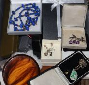 A collection of assorted costume jewellery.