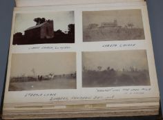 An album of photographs c.1902 including Military and another