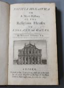 Tanner, Thomas - Notitia Monastica or Short History of the Religious Houses in England and Wales,