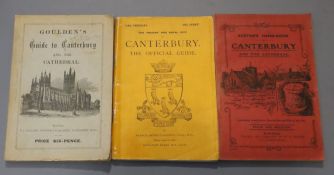 CANTERBURY: Goulden, H.J. - Goulden's Canterbury Guide; containing an Account of Whatever is Curious