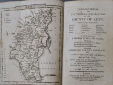 Cooke, George Alexander - Topographical and Statistical Description of the County of Kent, 12mo,