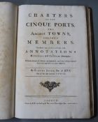 CINQUE-PORTS: Jeake, Samuel - Charters of the Cinque Ports, contemporary calf, rebacked, Bernard