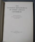 CANTERBURY: Douglas, David C. (Editor) - The Domesday Monachorum of Christ Church Canterbury, folio,