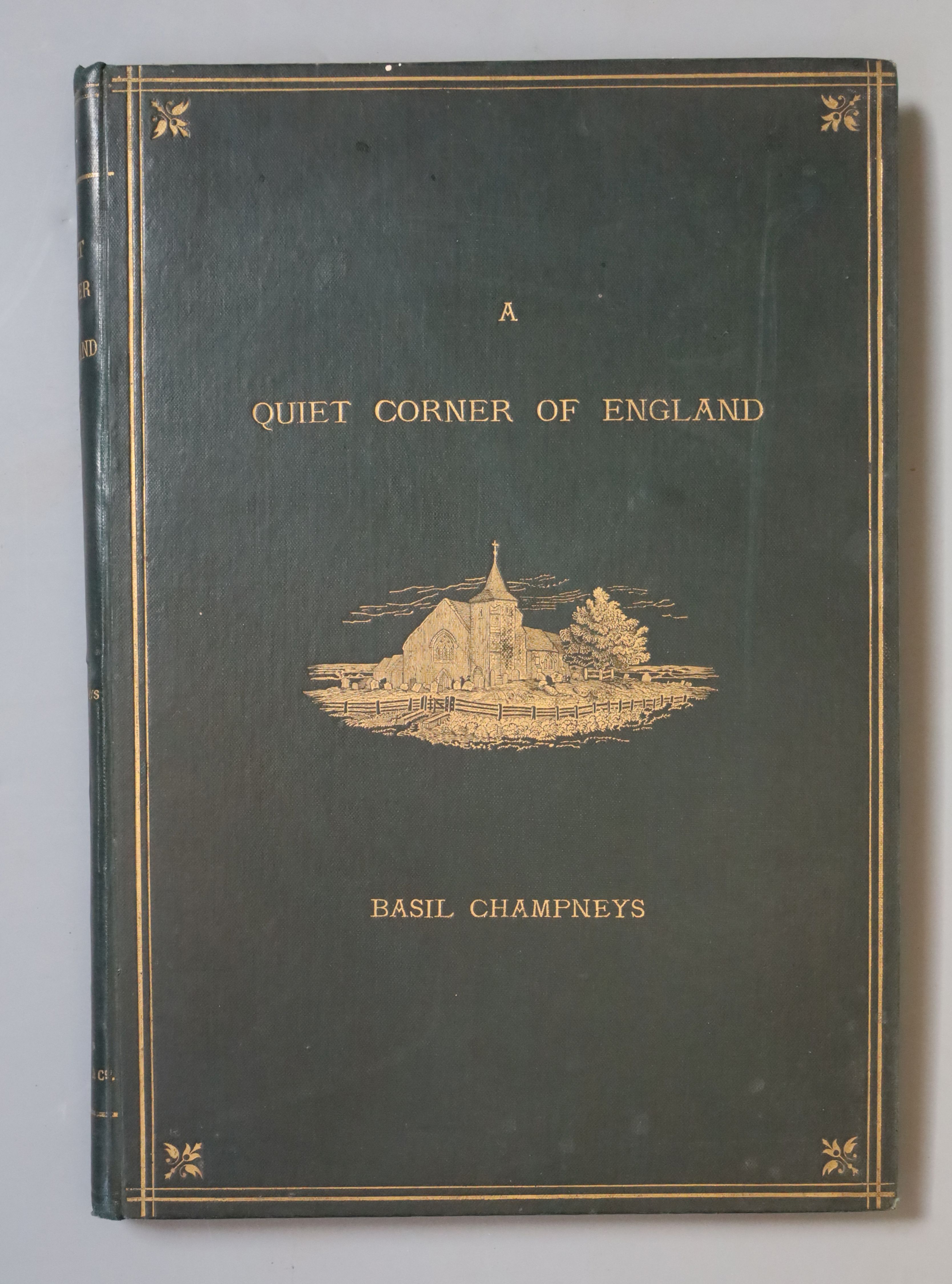 RYE, WINCHELSEA: Champneys, Basil - A Quiet Corner of England, Studies of Landscape in Rye, - Image 2 of 2