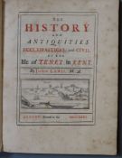 THANET: Lewis, John - The History and Antiquities, Ecclesiastical and Civil, of the Isle of Tenet,