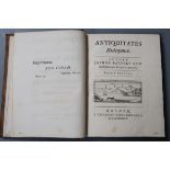 Battely, John - Antiquitates Rutupinae et Antiquitates S. Edmundi Burgi, 2nd edition, 8vo,