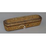 A Kashmiri scribes box length 28cm