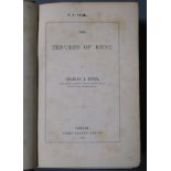 Elton, Charles I. - The Tenures of Kent, qto, red cloth, James Parker, London 1867