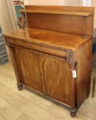 A mahogany chiffonier W.108.5cm