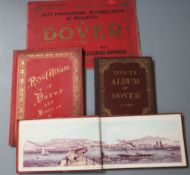 DOVER: 4 late 19th century photographic albums:- Invicta Album of Dover - 26 viewsDover and it's
