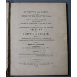 Henshall, Samuel - Specimens and Parts: containing a History of the County of Kent ..., 4to, half