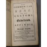 Robinson, Thomas - The Common Law of Kent: or, the Customs of Gavelkind. With an Appendix Concerning