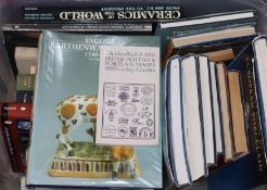 A collection of books on English, Continental and Asian ceramics