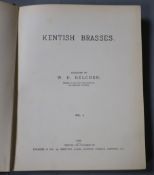 Belcher, W.D. - Kentish Brasses. Collected by W.D. Belcher Member of the Kent Archaeological and