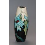 A small Moorcroft vase height 13.5cm