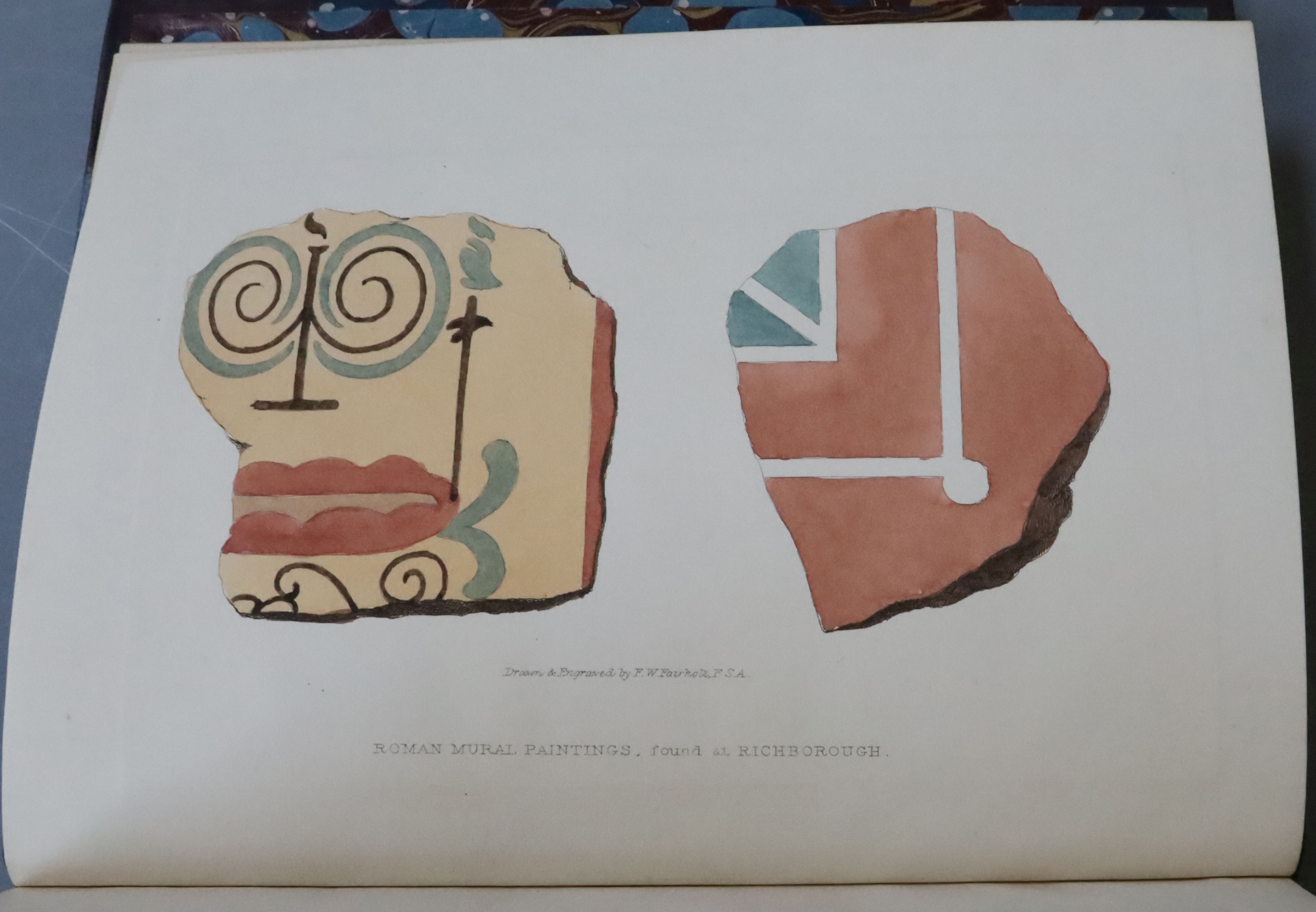 RICHBOROUGH: Smith, Charles Roach - The Antiquities of Richborough, Reculver and Lymne, in Kent, - Image 2 of 3