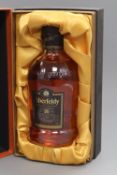 A cased bottle of Aberfeldy malt whisky, aged 21 years