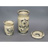 Three pieces of Royal Copenhagen ceramics